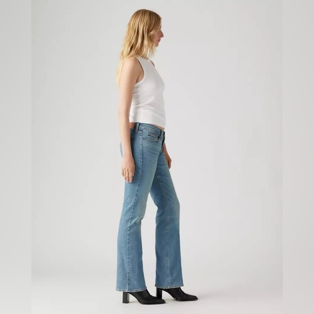 NWT Levi's Blue Boot Cut Jeans Casual Comfort - Picture 5 of 13